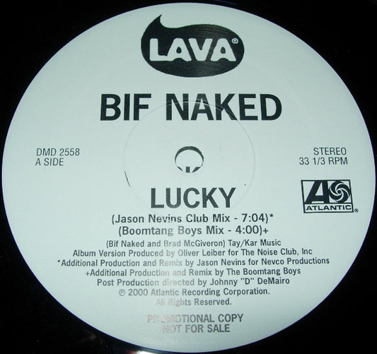 Bif Naked : Lucky (2x12", Promo)