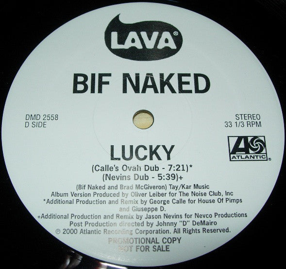 Bif Naked : Lucky (2x12", Promo)