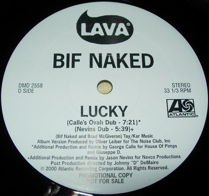 Bif Naked : Lucky (2x12", Promo)