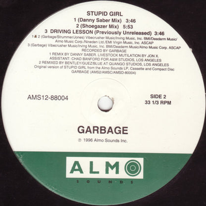 Garbage : Stupid Girl (12")
