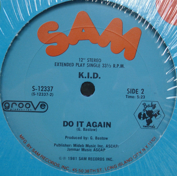 K.I.D. : Don't Stop (12")