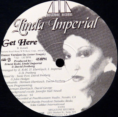 Linda Imperial : Get Here (12")