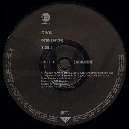 Diva : The Sun Always Shines On TV (12")