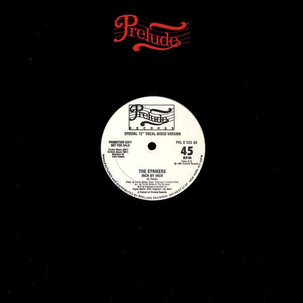 The Strikers : Inch By Inch (12", Promo)