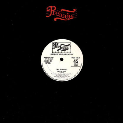 The Strikers : Inch By Inch (12", Promo)