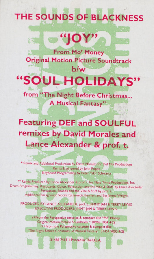 Sounds Of Blackness : Joy (12")