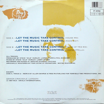 J.M. Silk : Let The Music Take Control (12", Single)