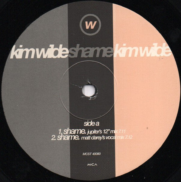 Kim Wilde : Shame (12", Single)