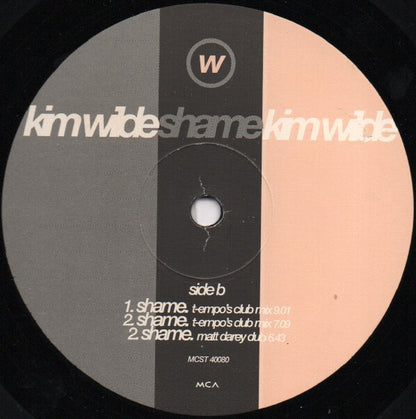Kim Wilde : Shame (12", Single)