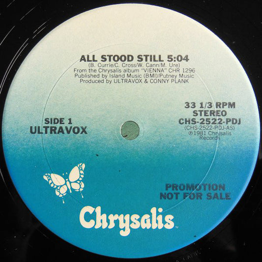 Ultravox : All Stood Still (12", Promo)