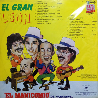 El Manicomio De Vargasvil : El Gran León  (LP, Album)