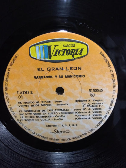 El Manicomio De Vargasvil : El Gran León  (LP, Album)