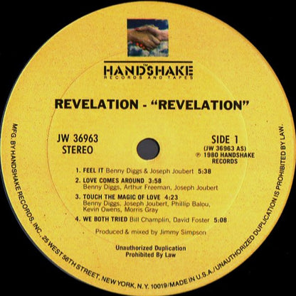 Revelation (2) : Revelation (LP, Album)