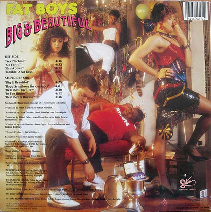 Fat Boys : Big & Beautiful (LP, Album, Hub)