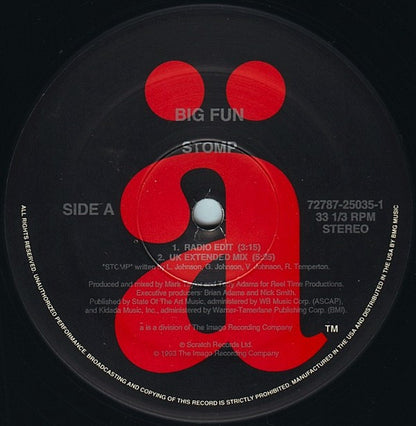 Big Fun* : Stomp (12")