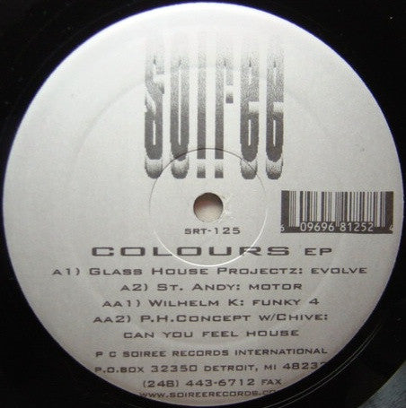 Various : Colours  EP (12", EP)