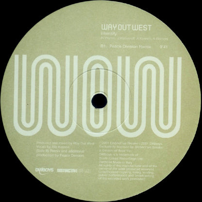 Way Out West : Intensify (12")