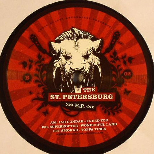 Jah Condah / Superkopter / Smokah : The St. Petersburg E.P. (12", EP)