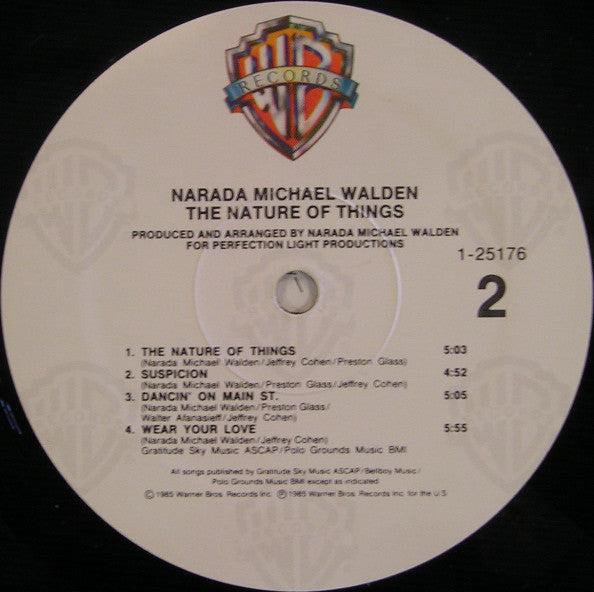 Narada Michael Walden : The Nature Of Things (LP, Album, Spe)