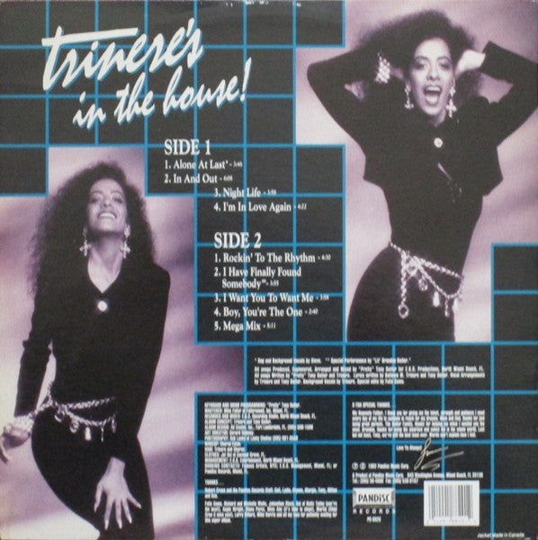 Trinere : Trinere's In The House! (LP, Album)