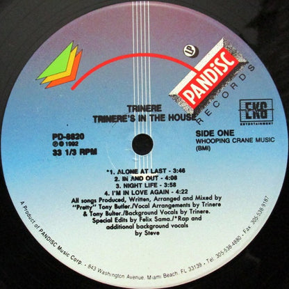 Trinere : Trinere's In The House! (LP, Album)