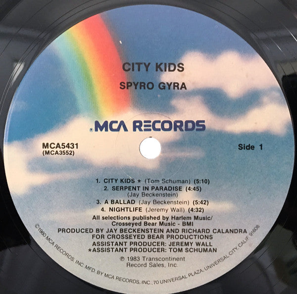 Spyro Gyra : City Kids (LP, Album)