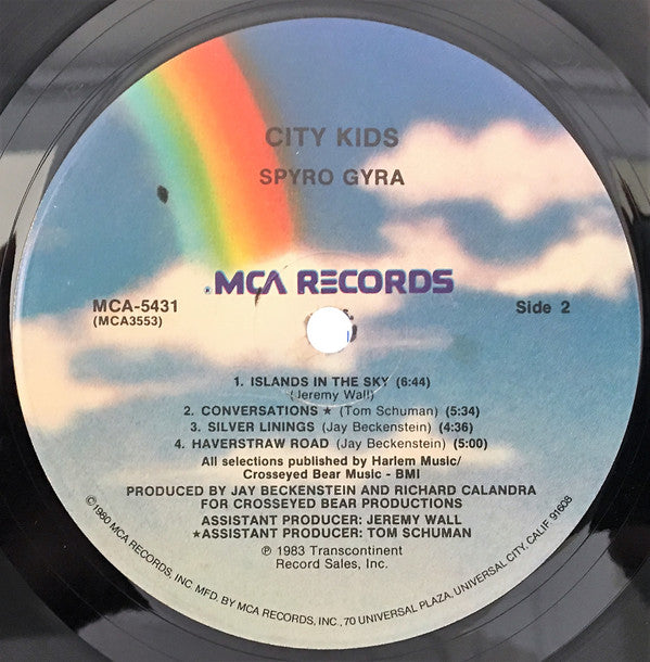 Spyro Gyra : City Kids (LP, Album)