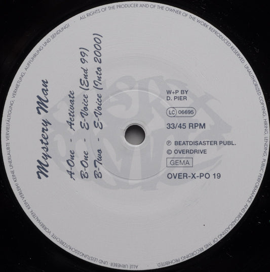 Mystery Man (2) : Activate (12")