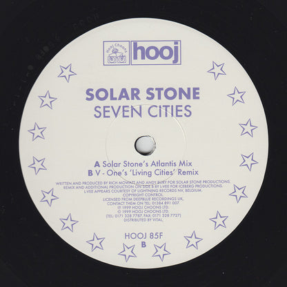Solar Stone* : Seven Cities (12")