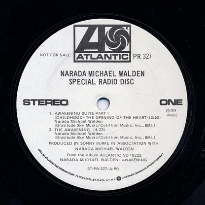 Narada Michael Walden : Awakening (12", S/Sided, EP, Promo)