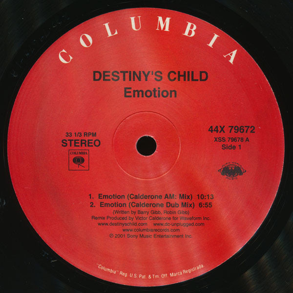 Destiny's Child : Emotion (2x12")