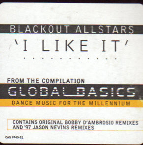The Blackout Allstars : I Like It (12", Promo)