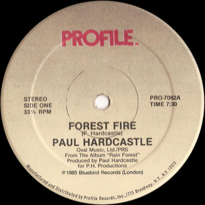 Paul Hardcastle : Forest Fire / A.M. (12", Single)