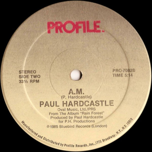 Paul Hardcastle : Forest Fire / A.M. (12", Single)