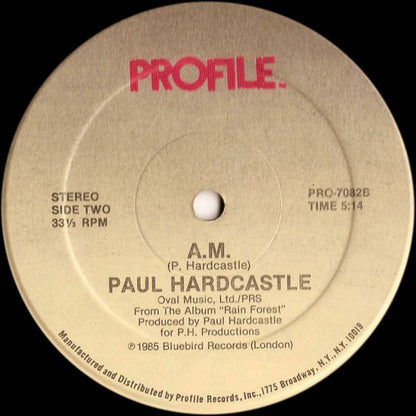 Paul Hardcastle : Forest Fire / A.M. (12", Single)