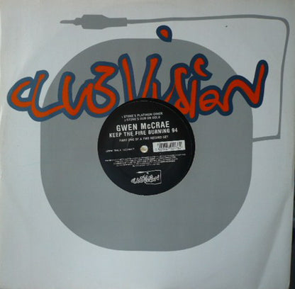 Gwen McCrae : Keep The Fire Burning 94 (12")