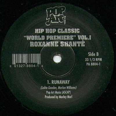 Roxanne Shanté  &  Biz Markie : "Def Fresh Crew" / "Runaway" (12", RE)