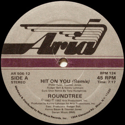 Roundtree : Hit On You (Remix) (12", Pic)