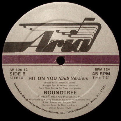 Roundtree : Hit On You (Remix) (12", Pic)