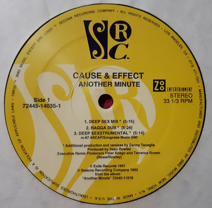 Cause & Effect : Another Minute (12", Single)