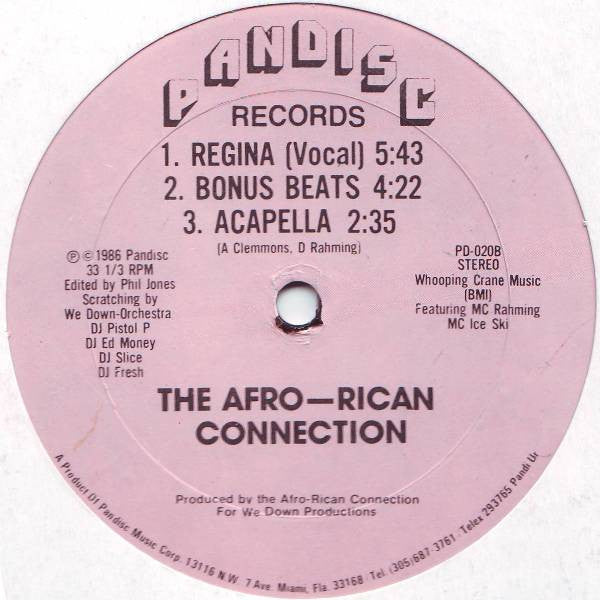 The Afro-Rican Connection : It's Live (12")