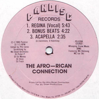 The Afro-Rican Connection : It's Live (12")