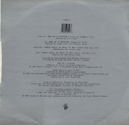 Bing Abrahams : Man On A Mission / Touch (12")