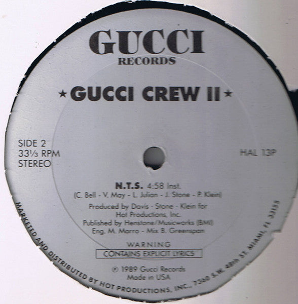 Gucci Crew II : N.T.S. (12")