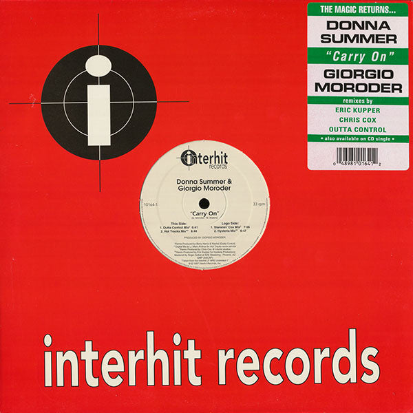 Donna Summer & Giorgio Moroder : Carry On (12")