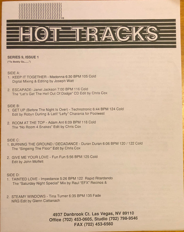 Various : Series 9, Issue 1 (2x12", Comp, Promo)