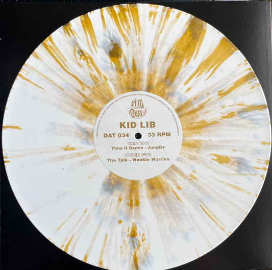 Kid Lib : The Talk / Wookie Worries / Time II Dance / Jungl3r (12", EP, S/Edition, Whi)