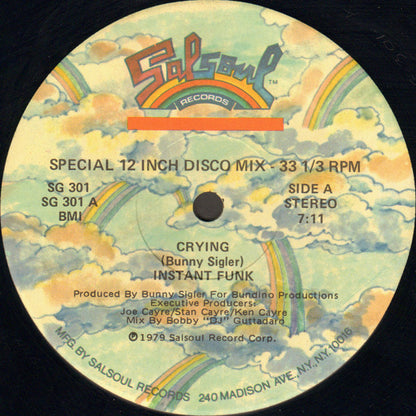 Instant Funk : Crying / Dark Vader (12")