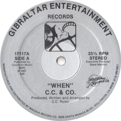 C.C. & Co. : When (12")