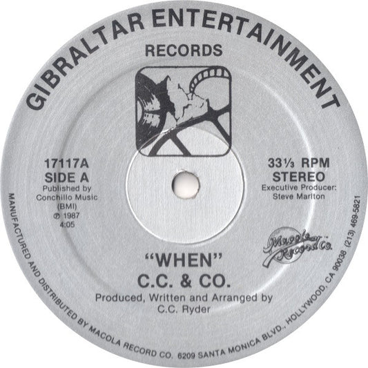 C.C. & Co. : When (12")